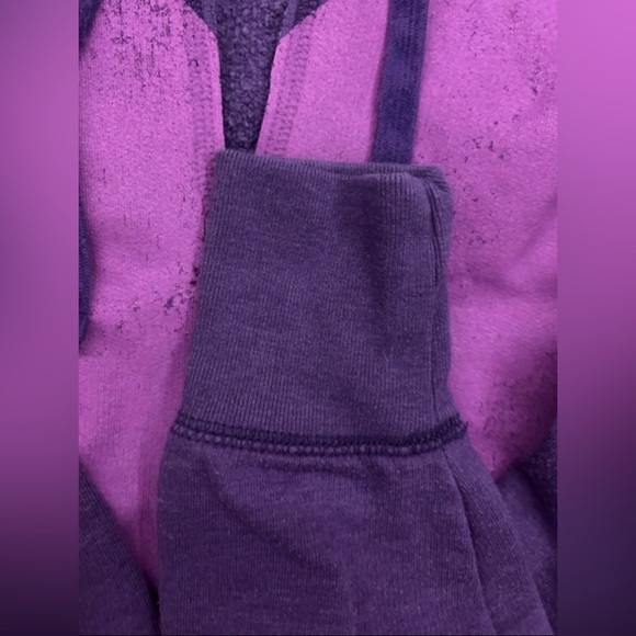 Purple PINK hoodie with heart & rainbow PINK logo - Picture 5 of 10